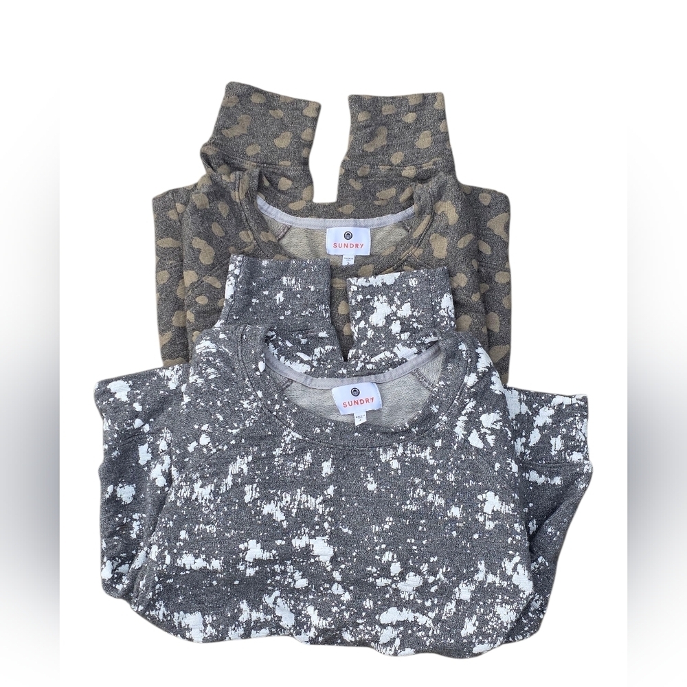 Sundry Bundle of 2 Sundry Sweatshirts by Anthropologie - Size 2 (Medium)